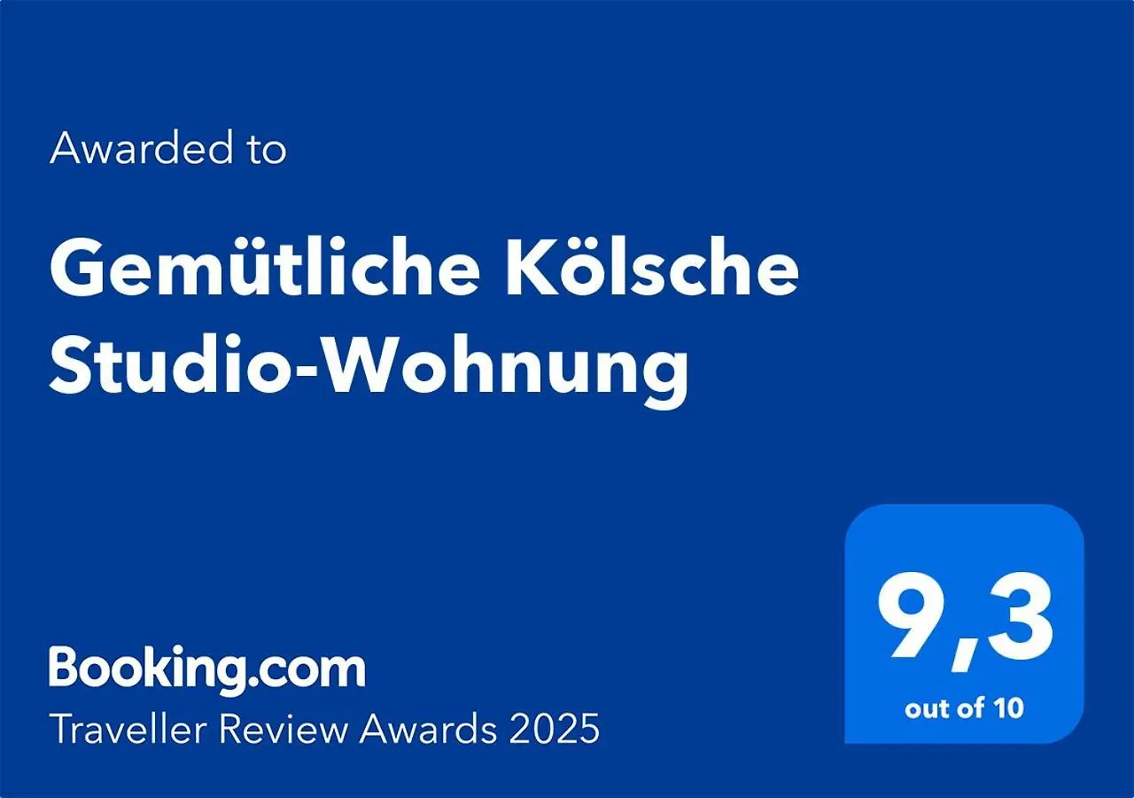 Gemuetliche Koelsche Studio-Wohnung Cologne 0*,  Germany